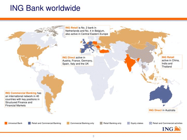 ING wereldwijd