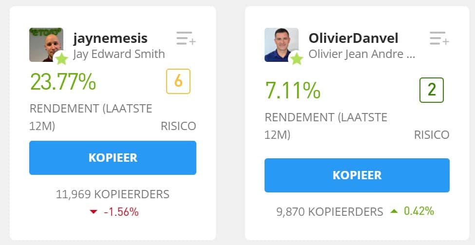 eToro copytraders