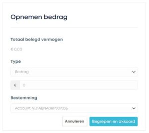 Geld opnemen InDelta