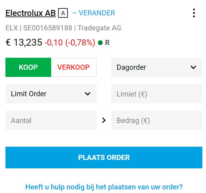 Zweedse aandelen kopen